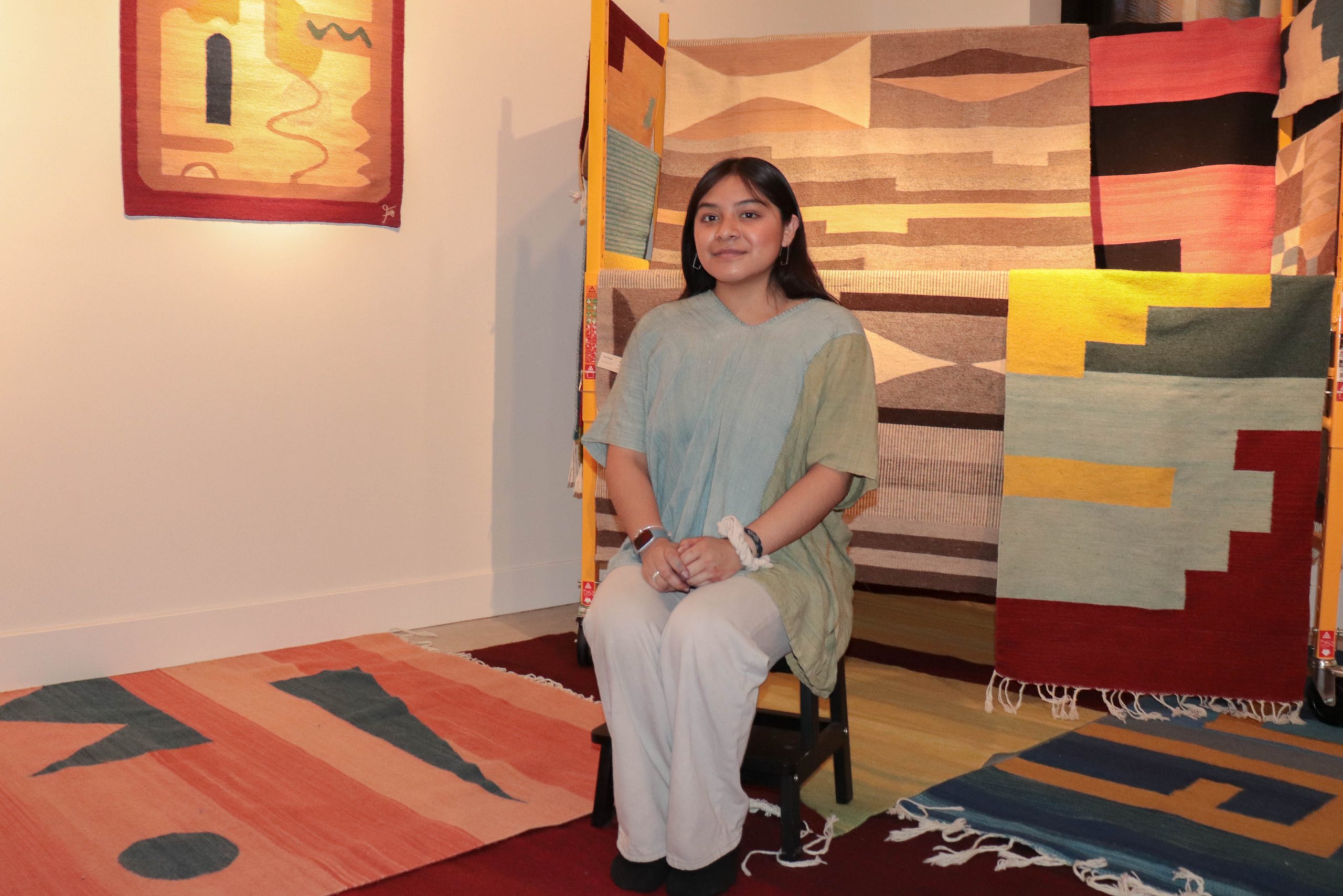 Interview with María Sabina Ángeles Mendoza, 19, Director of MANO Gallery in Pilsen and Daughter of Jacobo y María Ángeles