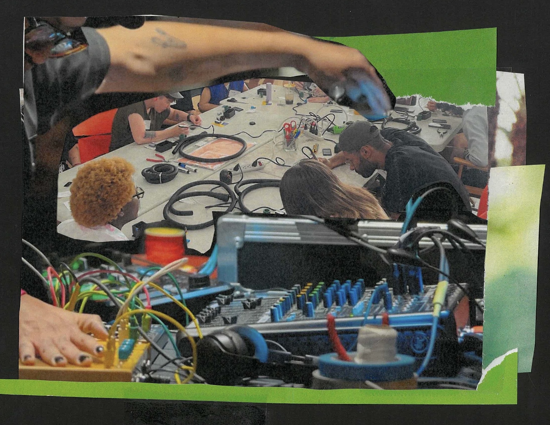 Tuning Away From Mechanized Listening: Juanjosé Rivas’s Workshop at Co-Prosperity’s Subversion Camp 