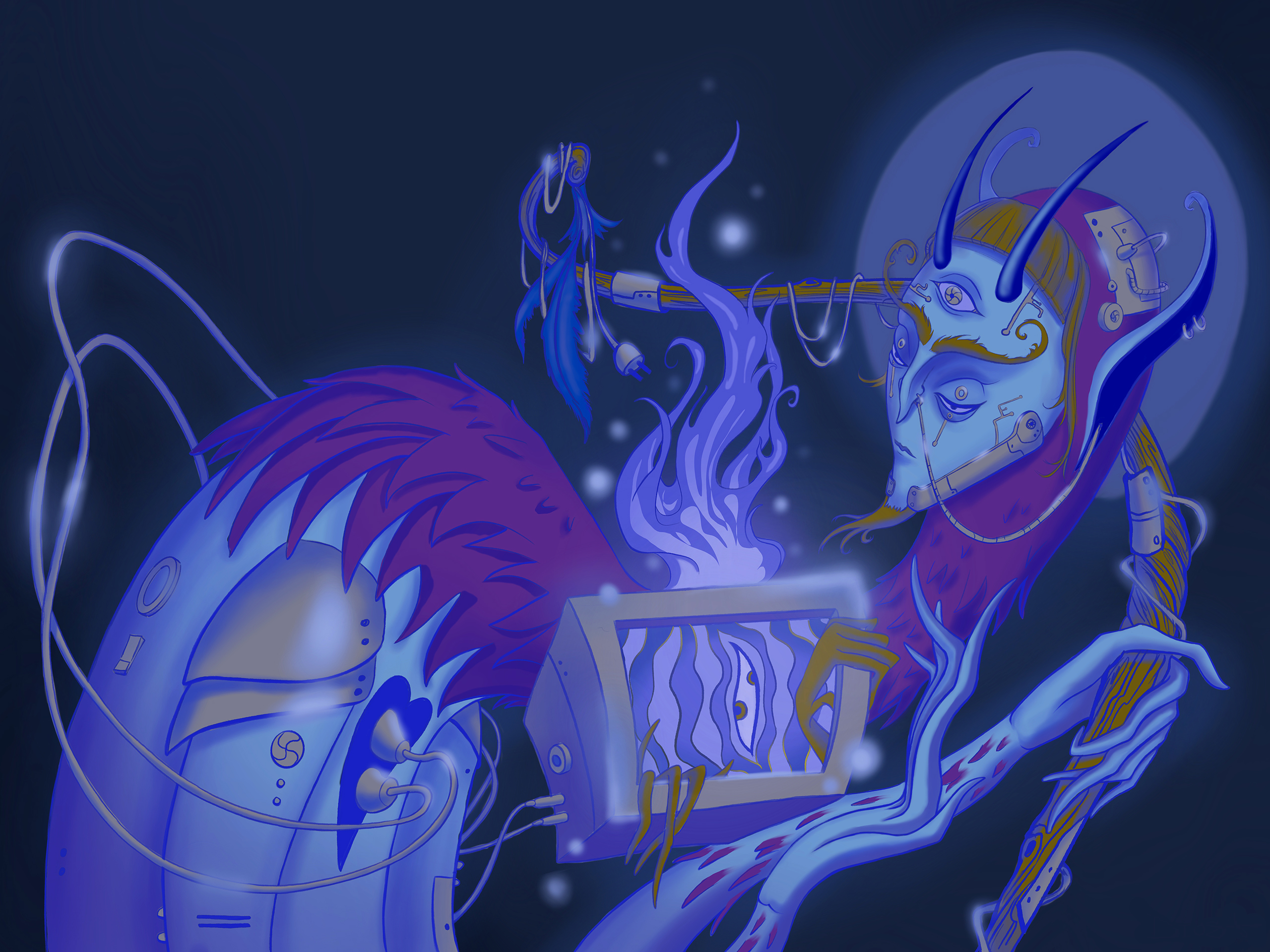 Reawakening Kin: Blurring Boundaries through Techno-Animism